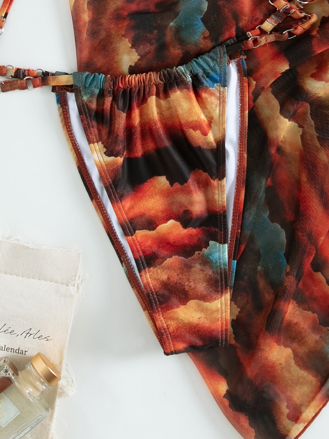 Ensemble Bikini 3 Pièces “Sunset Éclat”