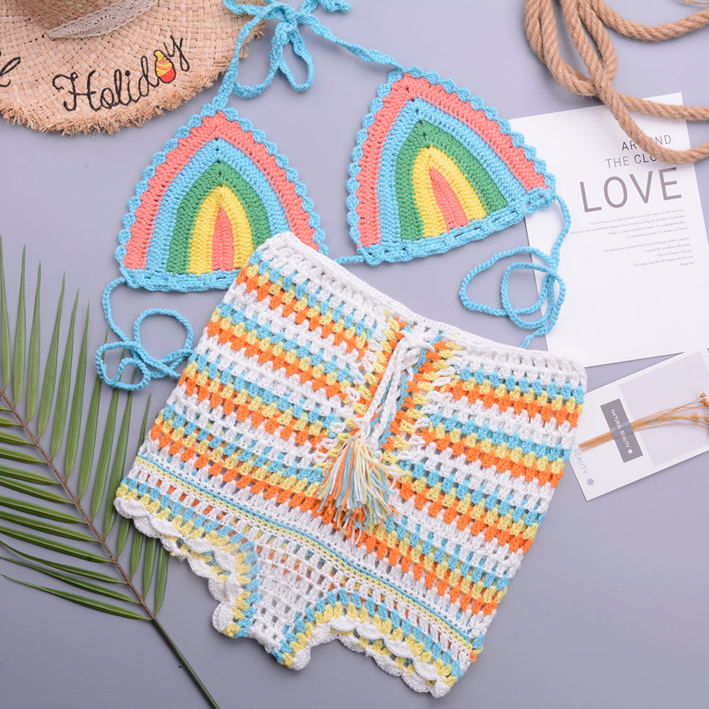 Ensemble en Crochet Tropical - Tout-en-Crochet