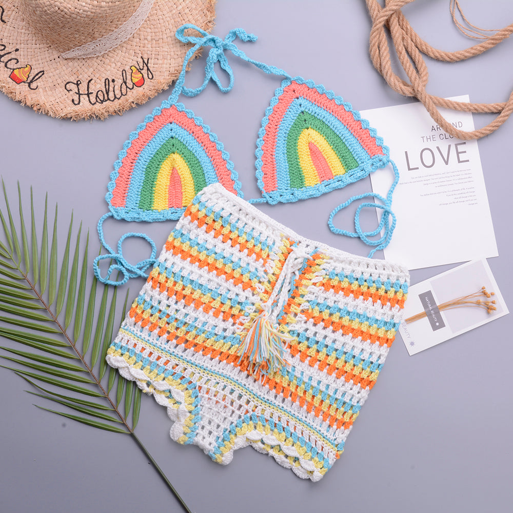 Ensemble en Crochet Tropical - Tout-en-Crochet