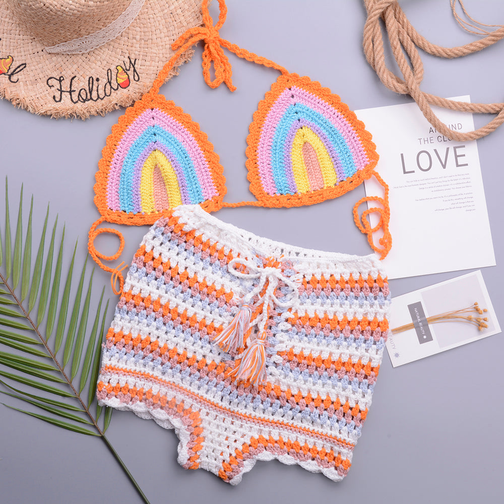 Ensemble en Crochet Tropical - Tout-en-Crochet