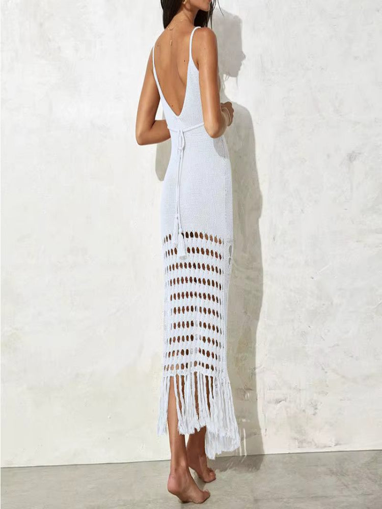robe bohème blanche