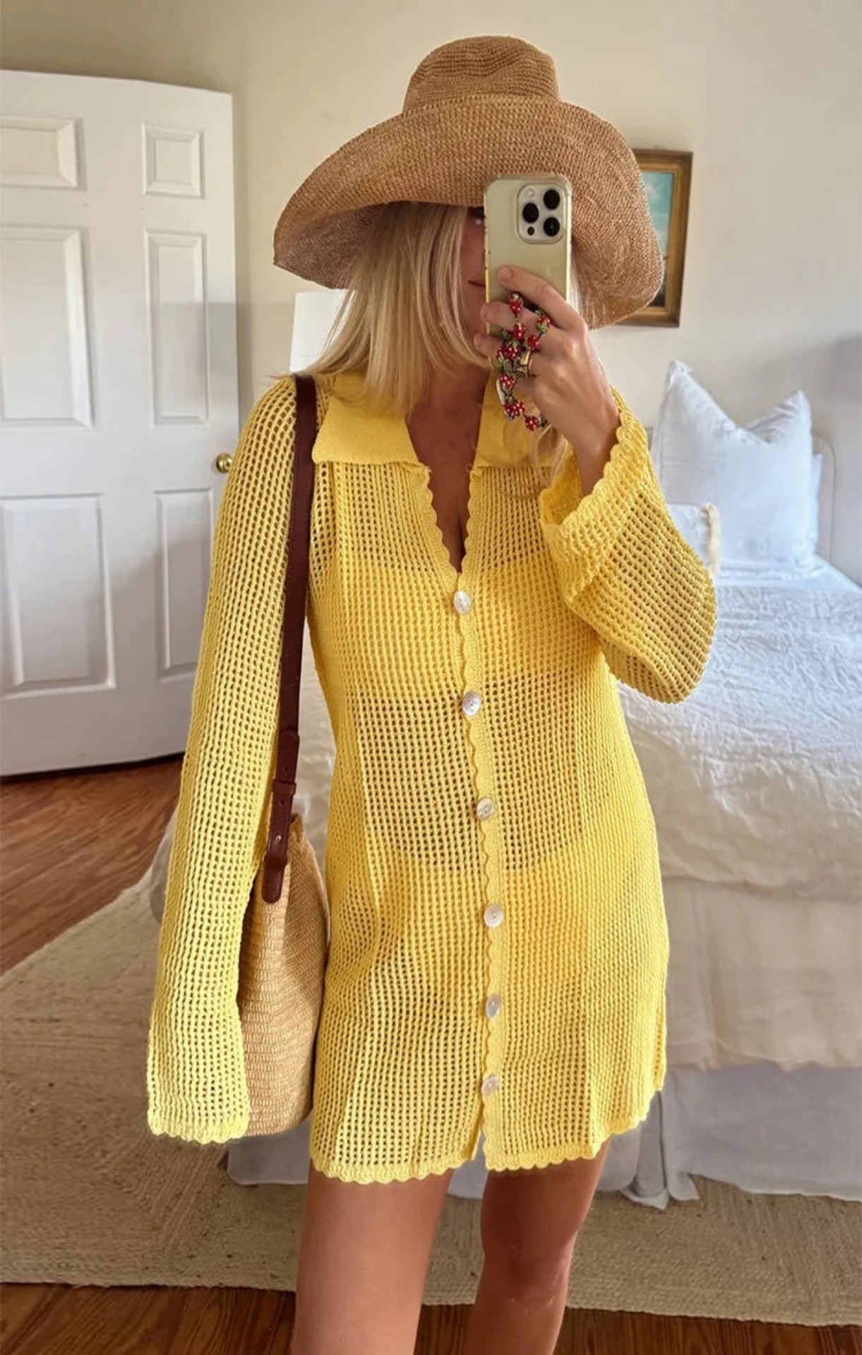 robe chemise plage
