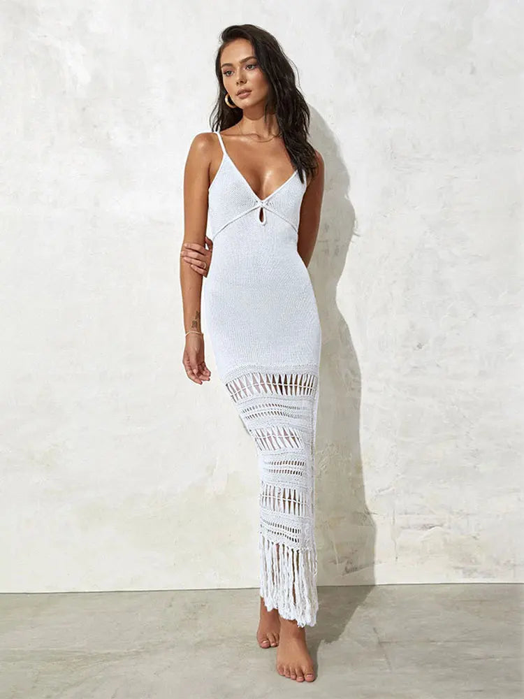 robe bohème blanche