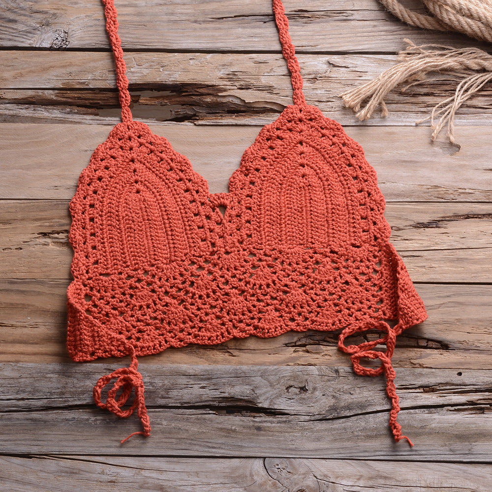 Maillot de bain crochet Thaïs - Tout-en-Crochet bikini