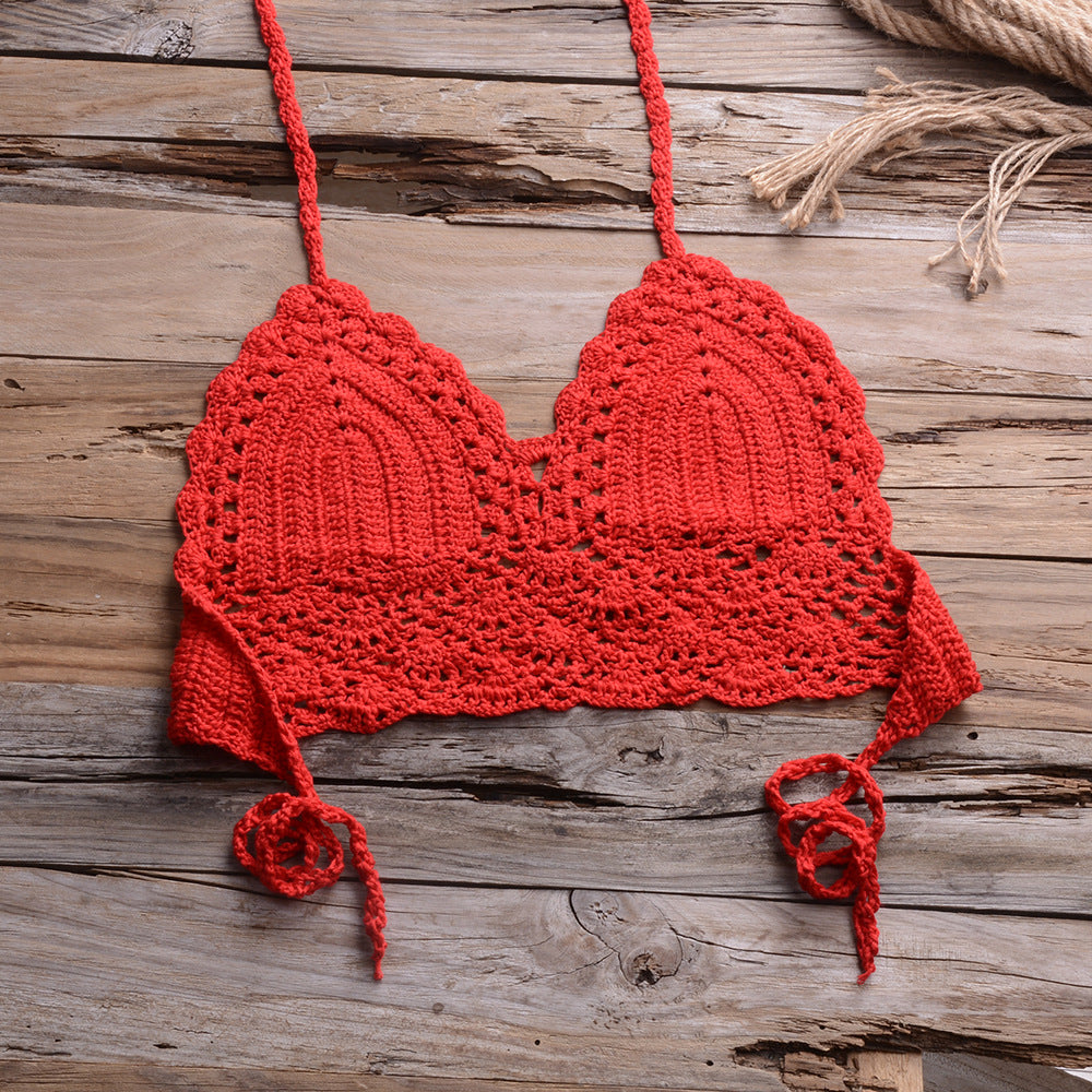 Maillot de bain crochet Thaïs - Tout-en-Crochet bikini