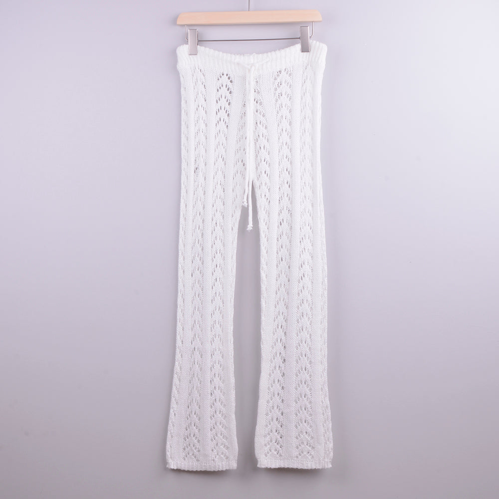 Pantalon à lacet en crochet - Tout-en-Crochet