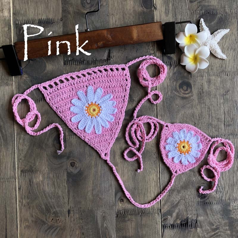 Bikini Toulouse en crochet - Tout-en-Crochet Sous-vêtements et chaussettes