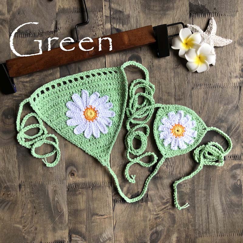 Bikini Toulouse en crochet - Tout-en-Crochet Sous-vêtements et chaussettes