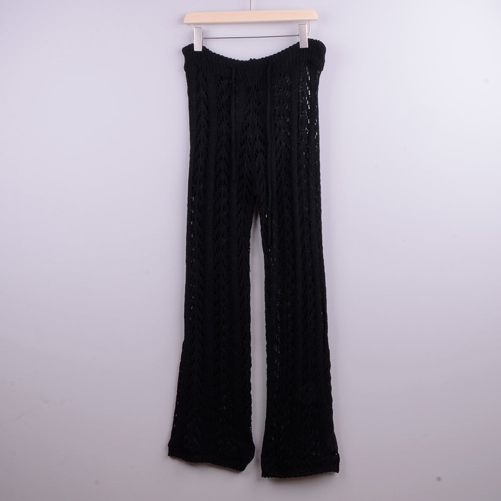 Pantalon à lacet en crochet - Tout-en-Crochet