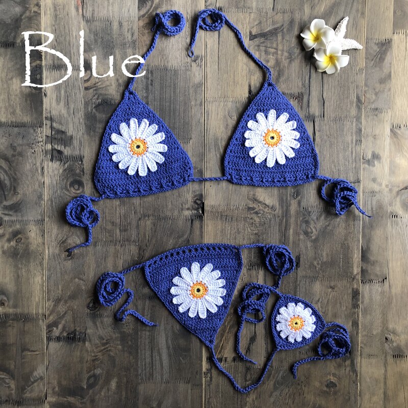 Bikini Toulouse en crochet - Tout-en-Crochet Sous-vêtements et chaussettes