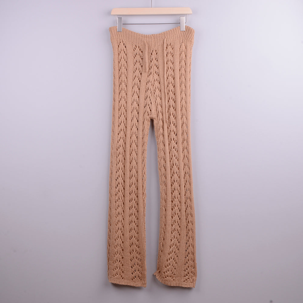 Pantalon à lacet en crochet - Tout-en-Crochet