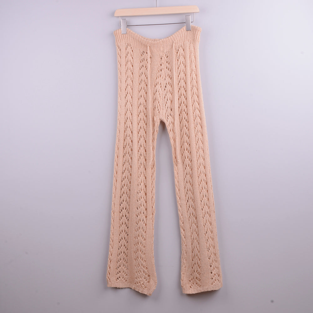 Pantalon à lacet en crochet - Tout-en-Crochet