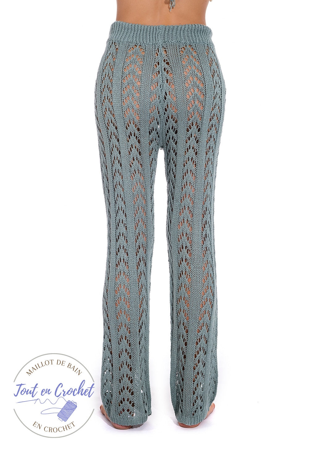 Pantalon à lacet en crochet - Tout-en-Crochet